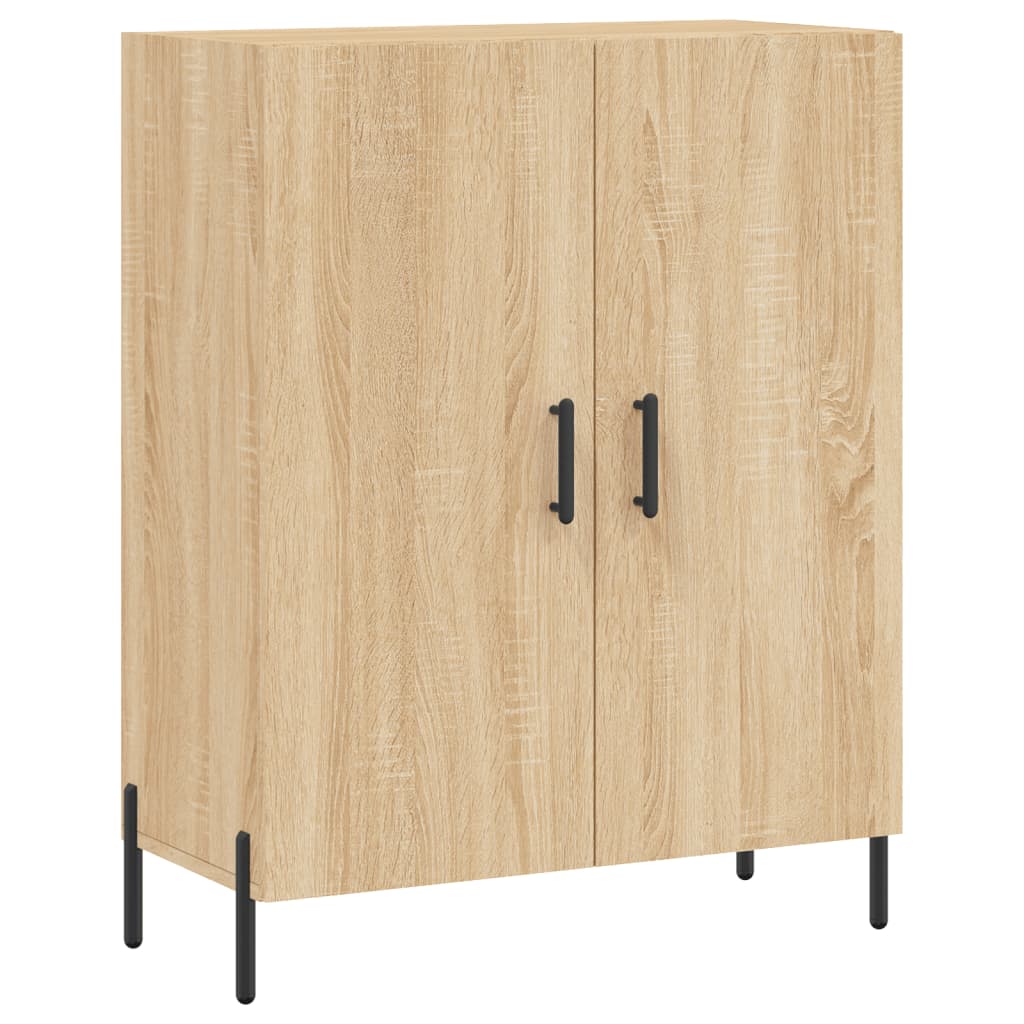 Image Buffet haut Chêne sonoma 69,5x34x180 cm Bois d'ingénierie | Xios Store SNC vidaXL Xios Store SNC