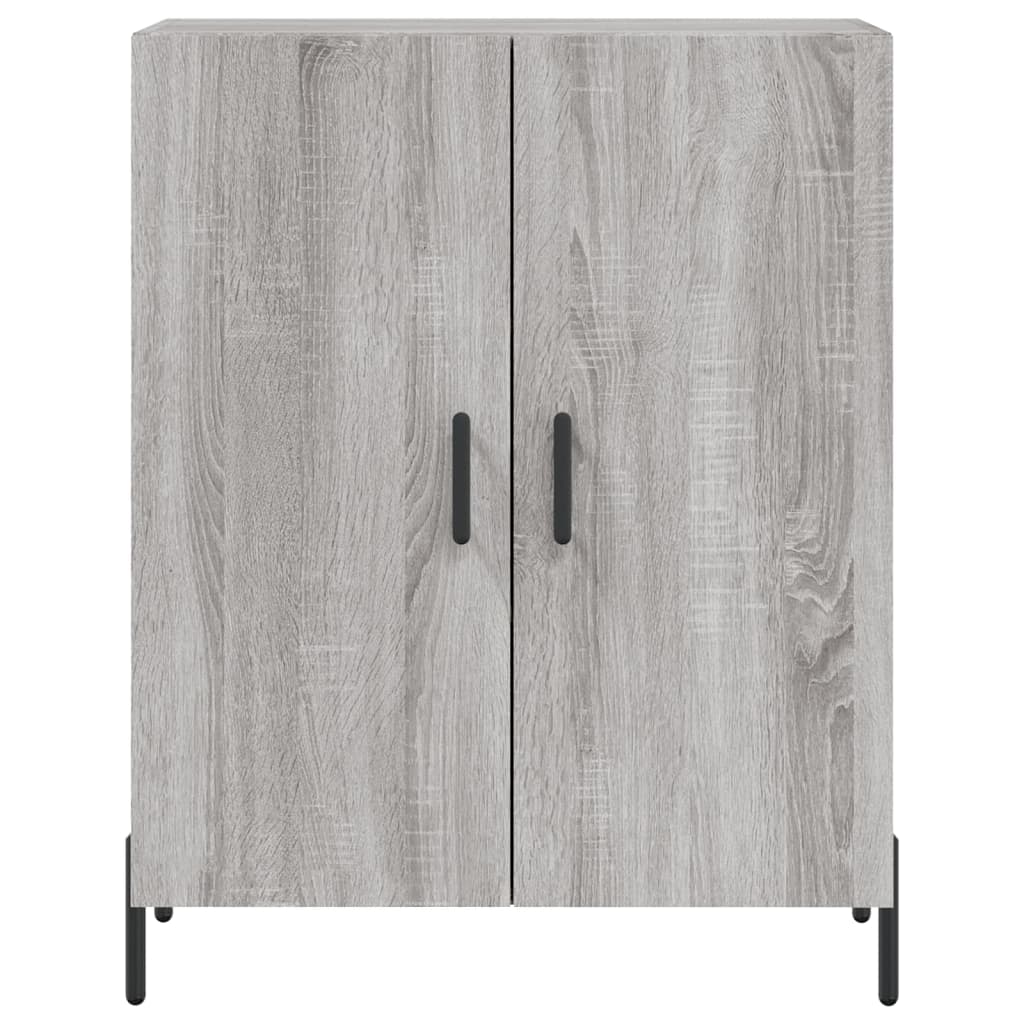 Image Buffet haut Sonoma gris 69,5x34x180 cm Bois d'ingénierie | Xios Store SNC vidaXL Xios Store SNC