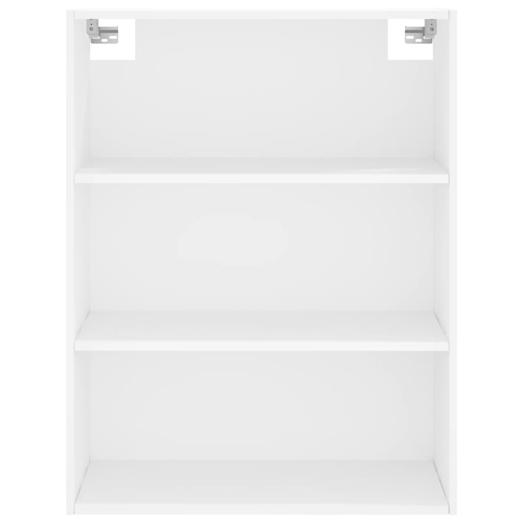 Image Buffet haut Blanc 69,5x34x180 cm Bois d'ingénierie | Xios Store SNC vidaXL Xios Store SNC