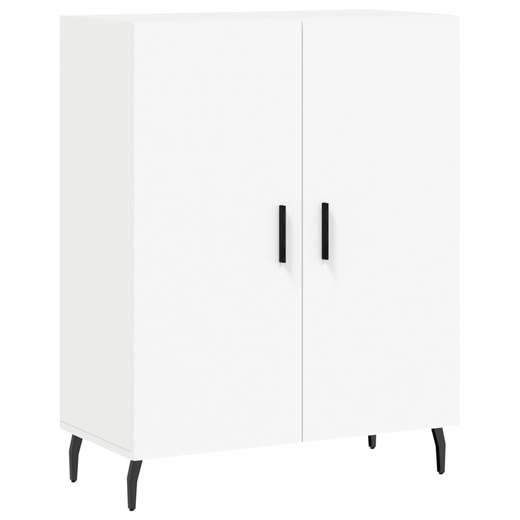 Image Buffet haut Blanc 69,5x34x180 cm Bois d'ingénierie | Xios Store SNC vidaXL Xios Store SNC