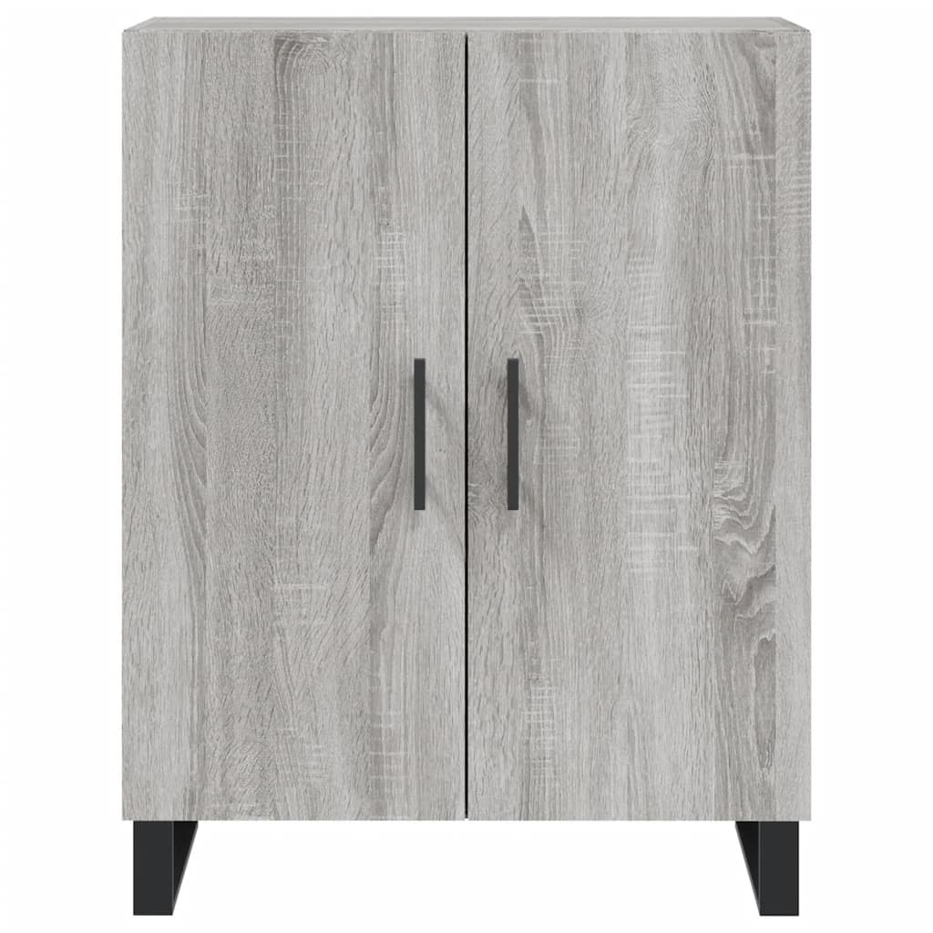 Image Buffet haut Sonoma gris 69,5x34x180 cm Bois d'ingénierie | Xios Store SNC vidaXL Xios Store SNC