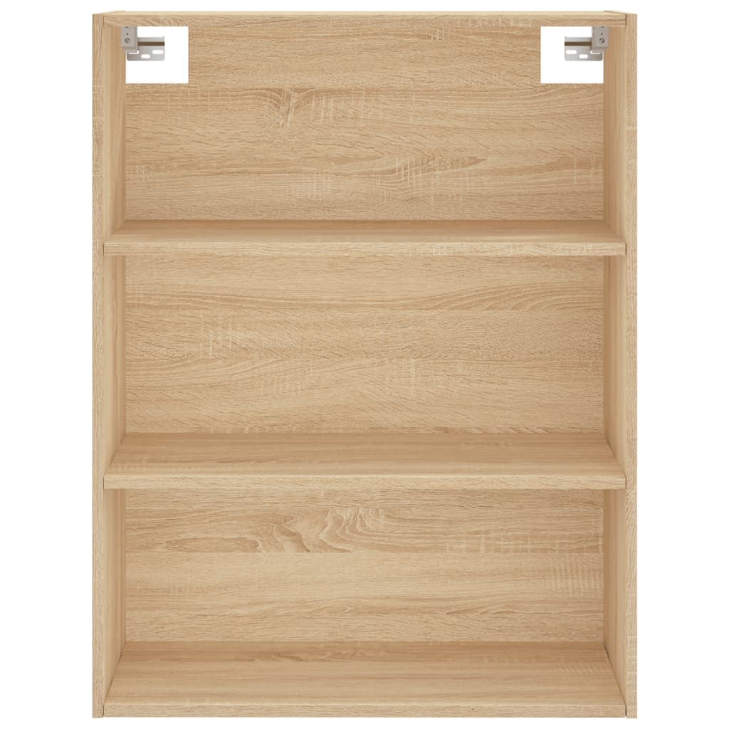 Image Buffet haut Chêne sonoma 69,5x34x180 cm Bois d'ingénierie | Xios Store SNC vidaXL Xios Store SNC