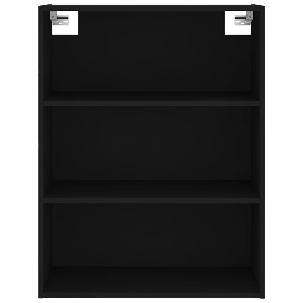 Image Buffet haut Noir 69,5x34x180 cm Bois d'ingénierie | Xios Store SNC vidaXL Xios Store SNC