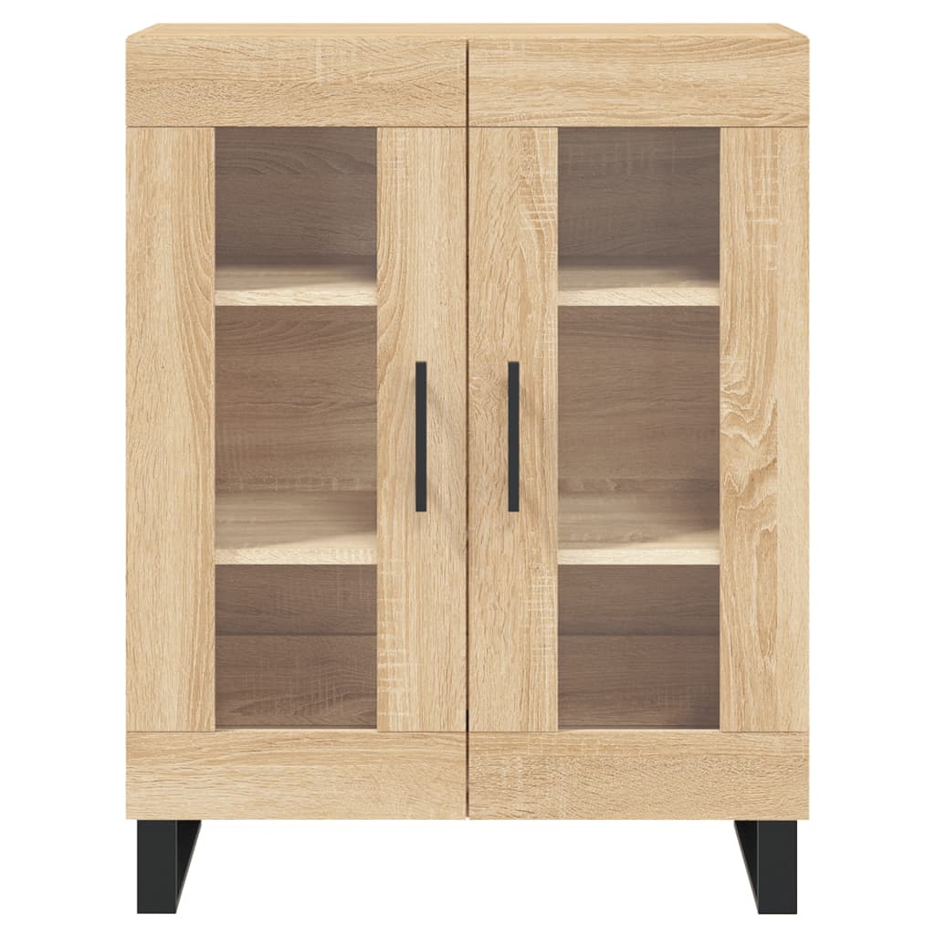 Image Buffet haut Chêne sonoma 69,5x34x180 cm Bois d'ingénierie | Xios Store SNC vidaXL Xios Store SNC