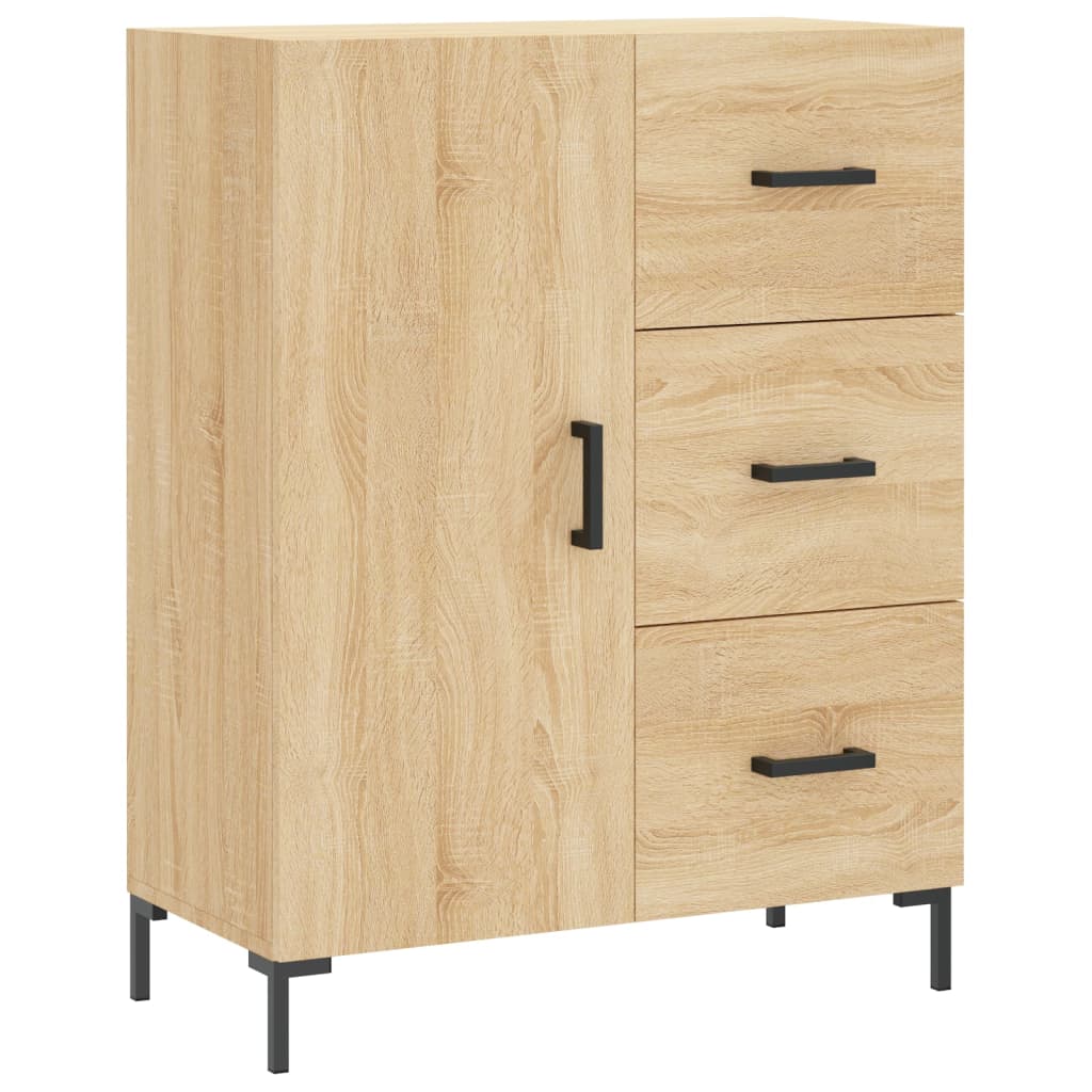 Image Buffet haut Chêne sonoma 69,5x34x180 cm Bois d'ingénierie | Xios Store SNC vidaXL Xios Store SNC