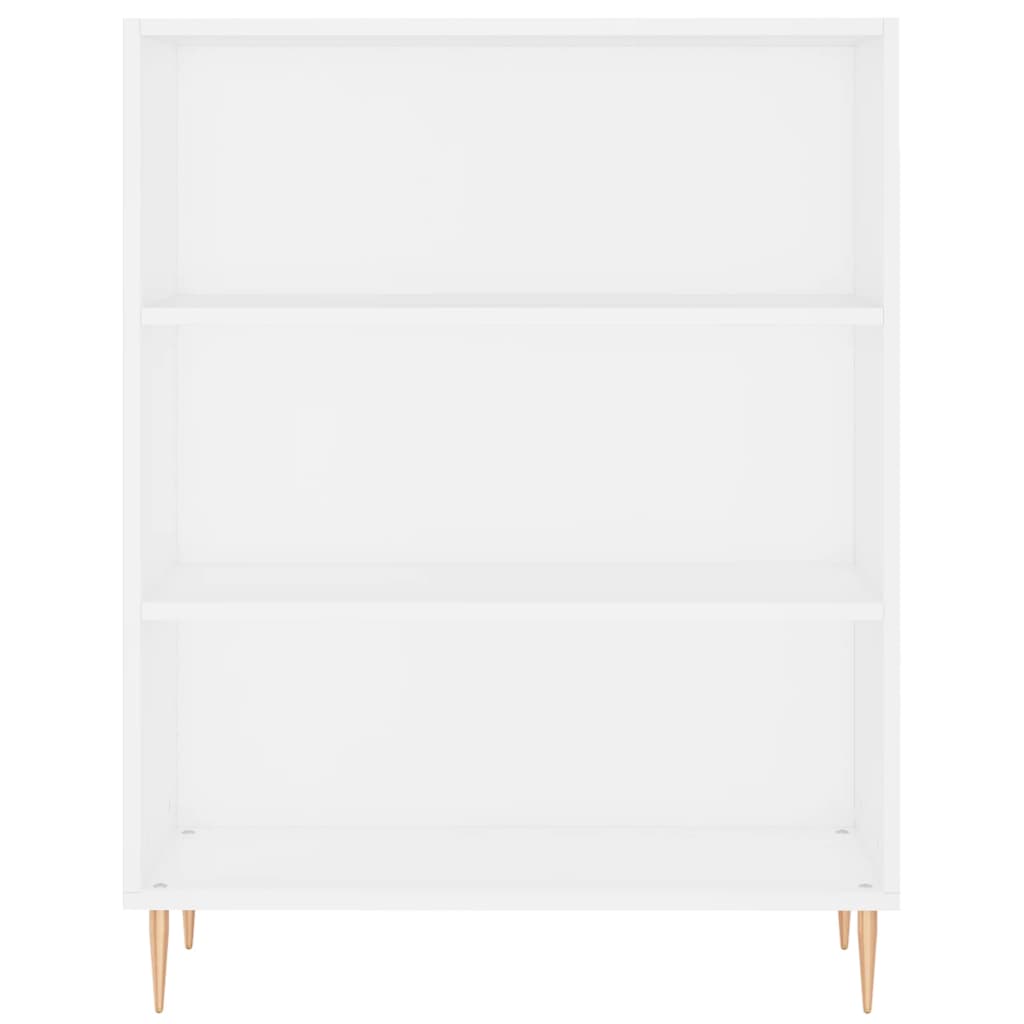 Image Buffet blanc 69,5x32,5x180 cm bois d'ingénierie | Xios Store SNC vidaXL Xios Store SNC