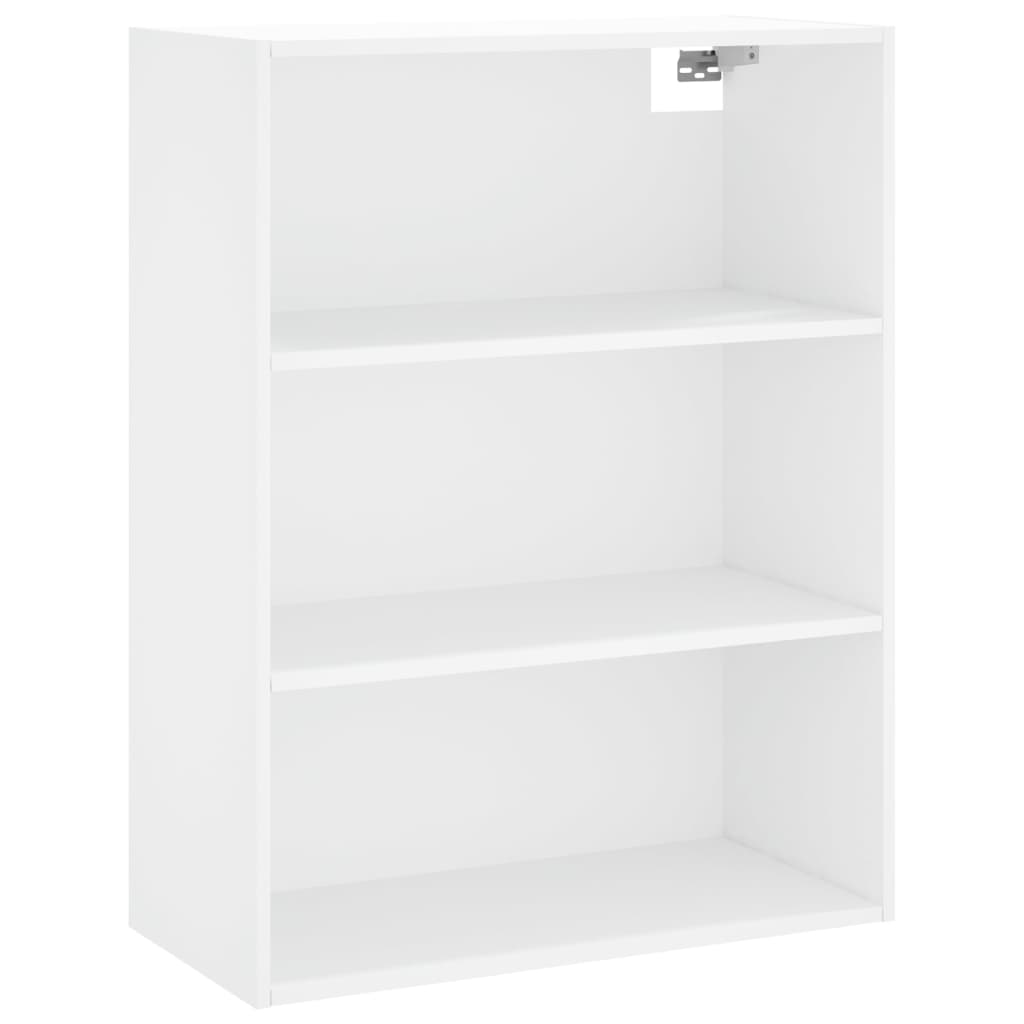 Image Buffet blanc 69,5x32,5x180 cm bois d'ingénierie | Xios Store SNC vidaXL Xios Store SNC