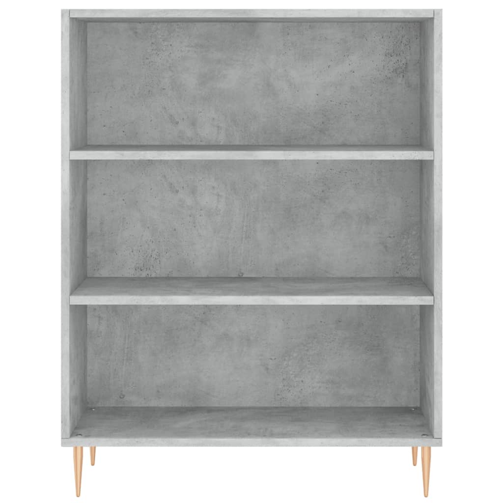 Image Buffet gris béton 69,5x32,5x180 cm bois d'ingénierie | Xios Store SNC vidaXL Xios Store SNC