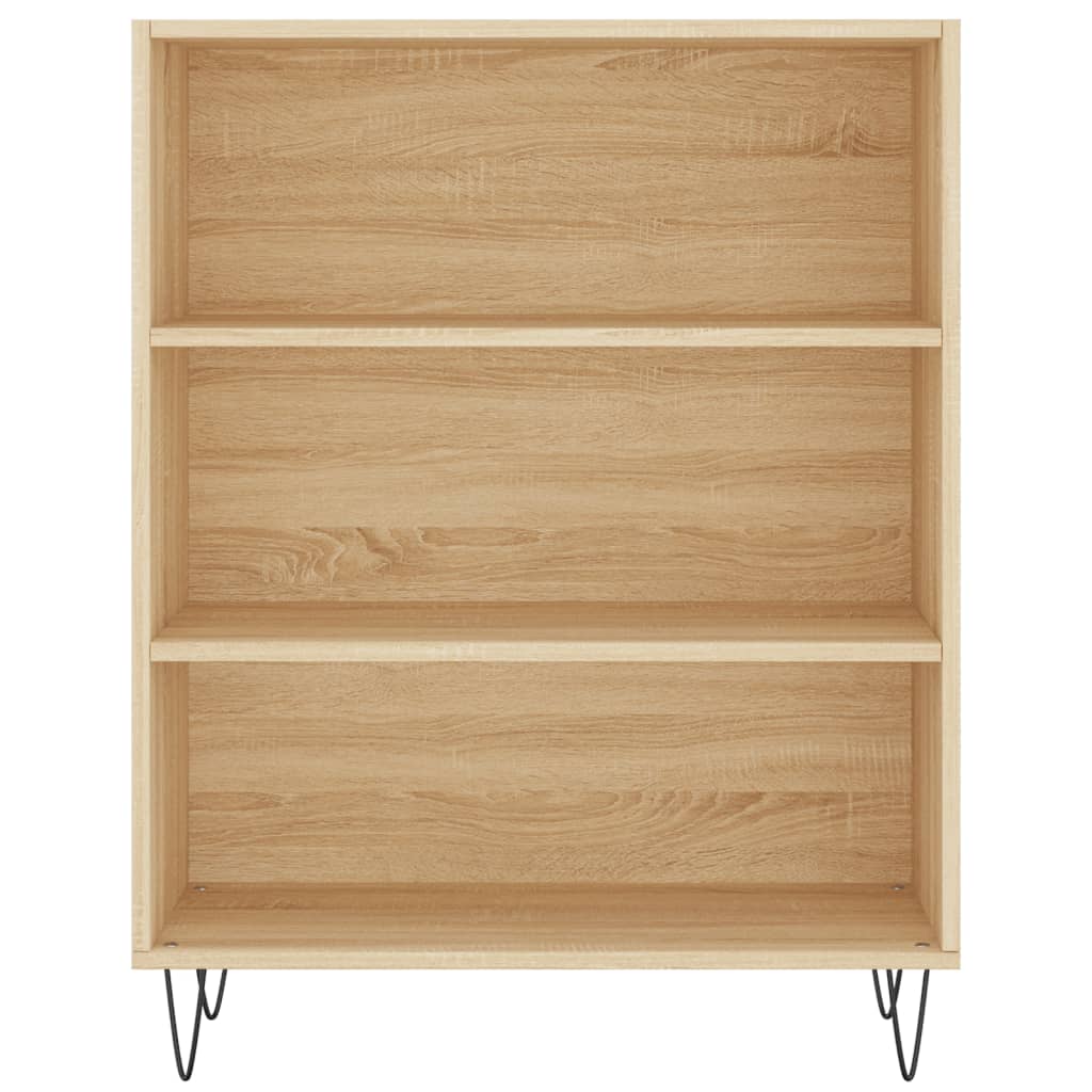 Image Buffet chêne sonoma 69,5x32,5x180 cm bois d'ingénierie | Xios Store SNC vidaXL Xios Store SNC