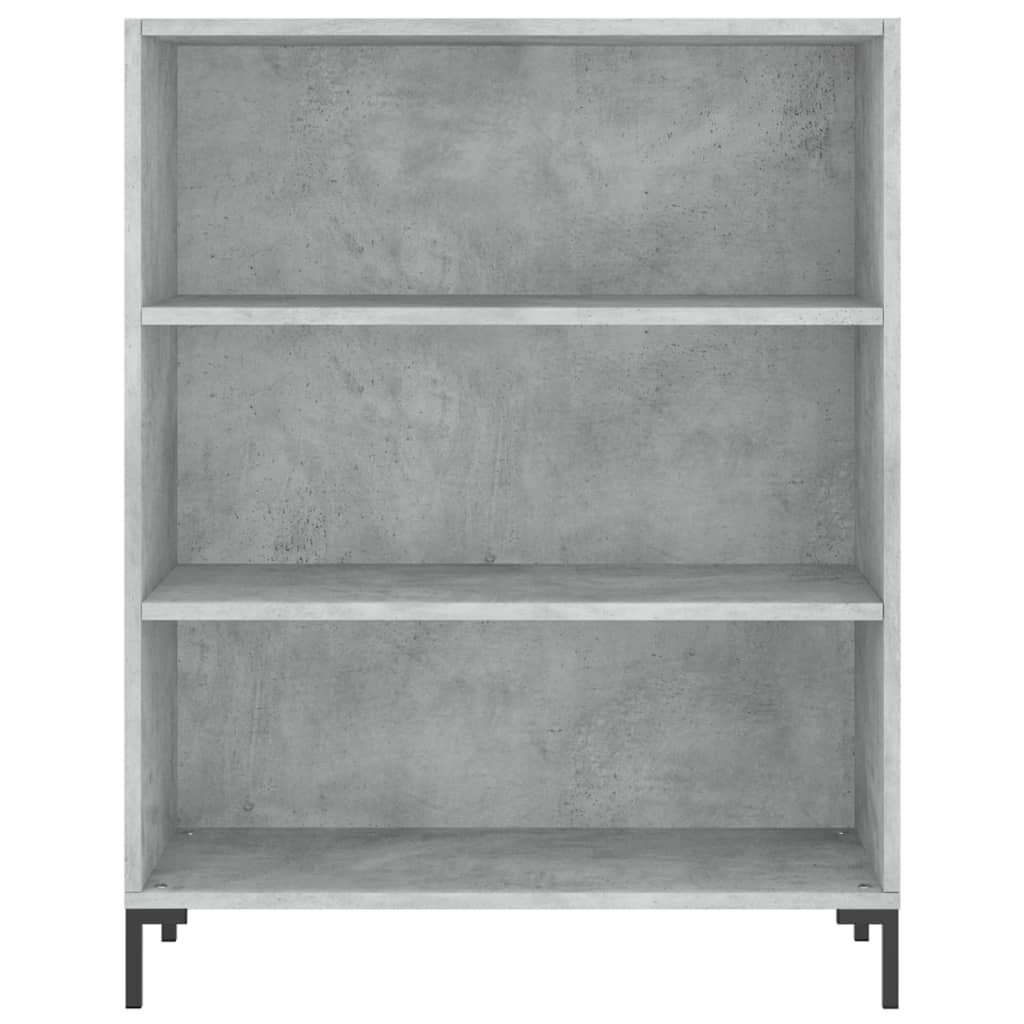 Image Buffet gris béton 69,5x32,5x180 cm bois d'ingénierie | Xios Store SNC vidaXL Xios Store SNC