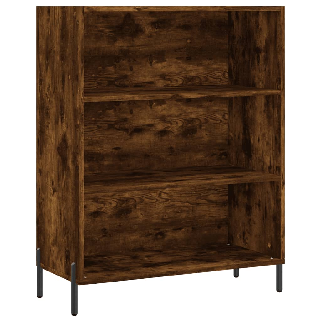 Image Buffet chêne fumé 69,5x32,5x180 cm bois d'ingénierie | Xios Store SNC vidaXL Xios Store SNC