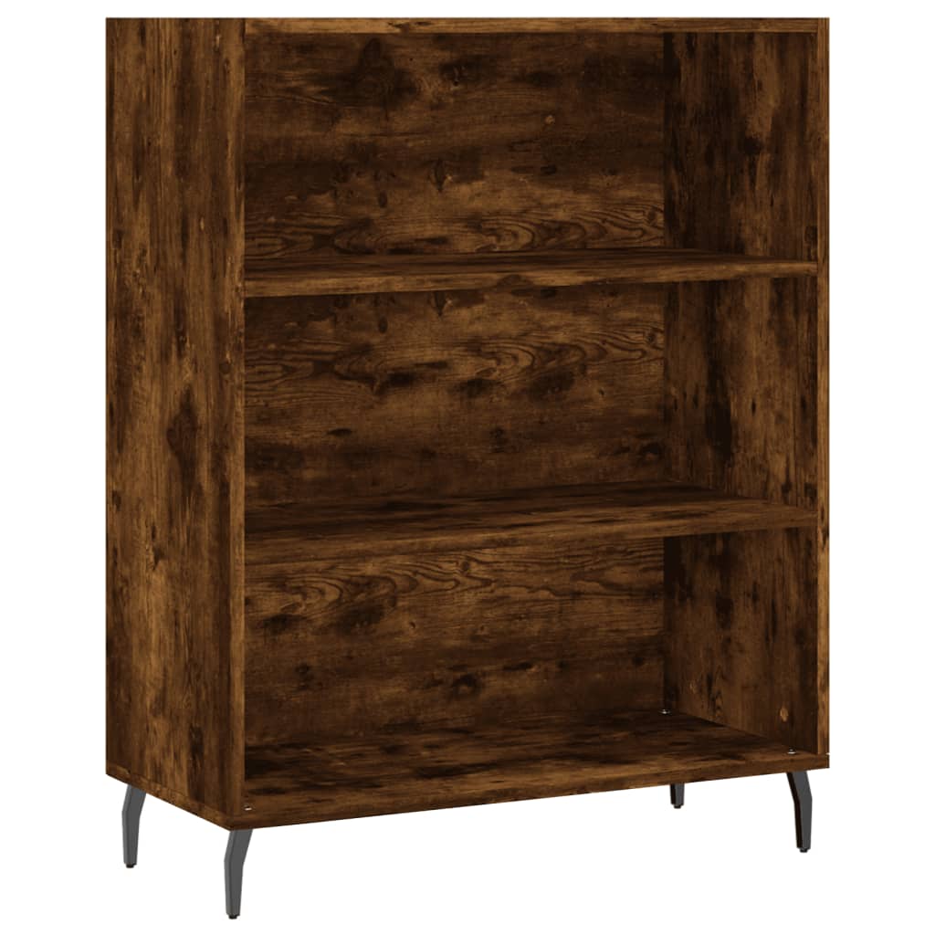 Image Buffet chêne fumé 69,5x32,5x180 cm bois d'ingénierie | Xios Store SNC vidaXL Xios Store SNC