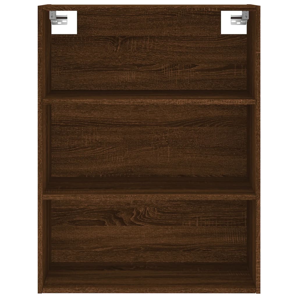 Image Buffet chêne marron 69,5x32,5x180 cm bois d'ingénierie | Xios Store SNC vidaXL Xios Store SNC