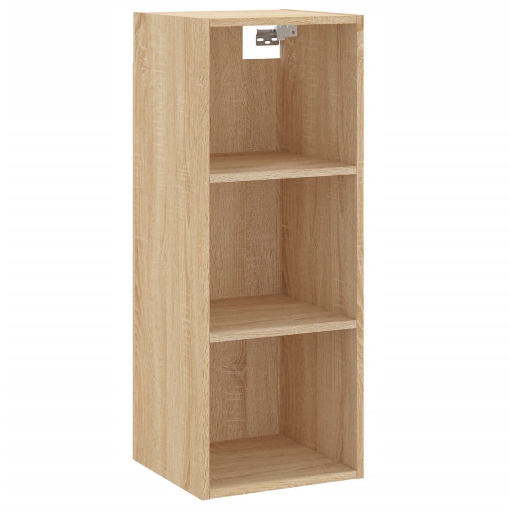 Image Buffet haut Chêne sonoma 34,5x34x180 cm Bois d'ingénierie | Xios Store SNC vidaXL Xios Store SNC