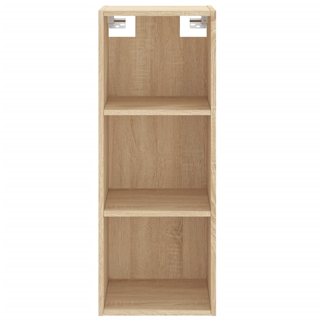 Image Buffet haut Chêne sonoma 34,5x32,5x180 cm Bois d'ingénierie | Xios Store SNC vidaXL Xios Store SNC