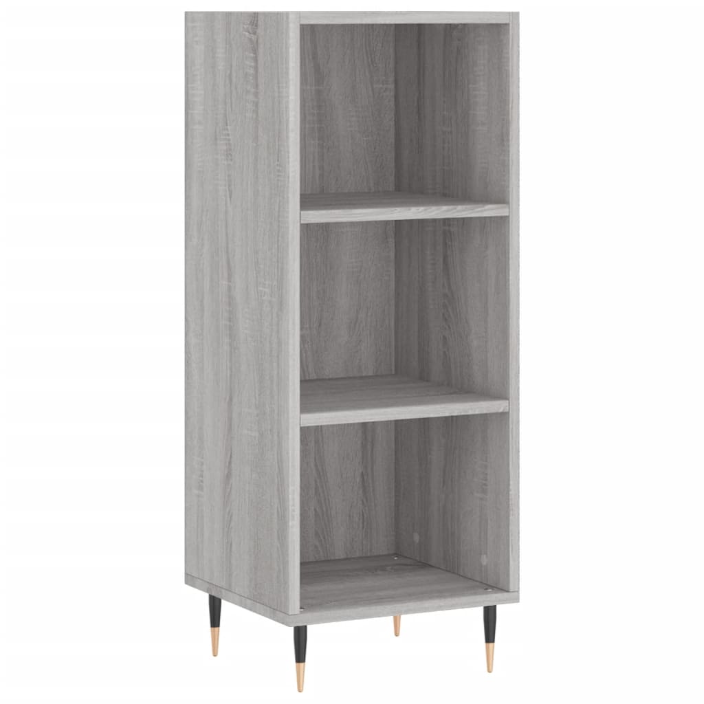 Image Buffet haut Sonoma gris 34,5x32,5x180 cm Bois d'ingénierie | Xios Store SNC vidaXL Xios Store SNC