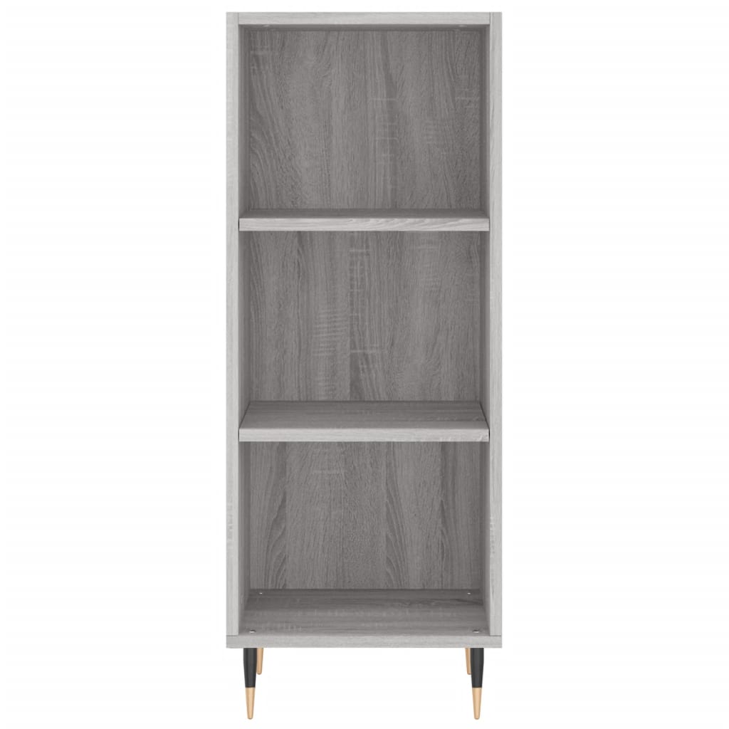 Image Buffet haut Sonoma gris 34,5x32,5x180 cm Bois d'ingénierie | Xios Store SNC vidaXL Xios Store SNC