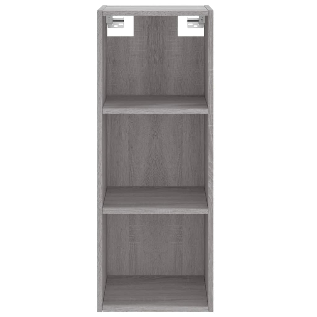 Image Buffet haut Sonoma gris 34,5x32,5x180 cm Bois d'ingénierie | Xios Store SNC vidaXL Xios Store SNC