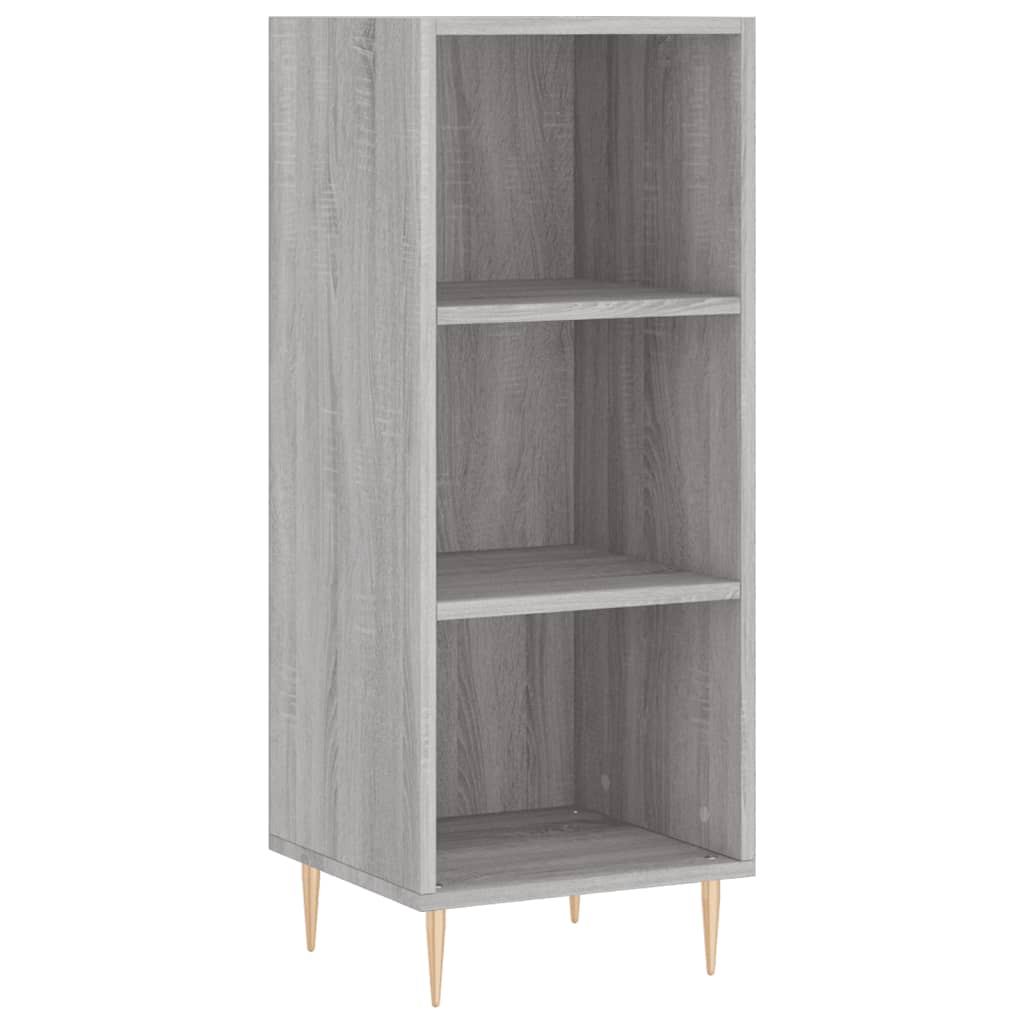 Image Buffet haut Sonoma gris 34,5x32,5x180 cm Bois d'ingénierie | Xios Store SNC vidaXL Xios Store SNC