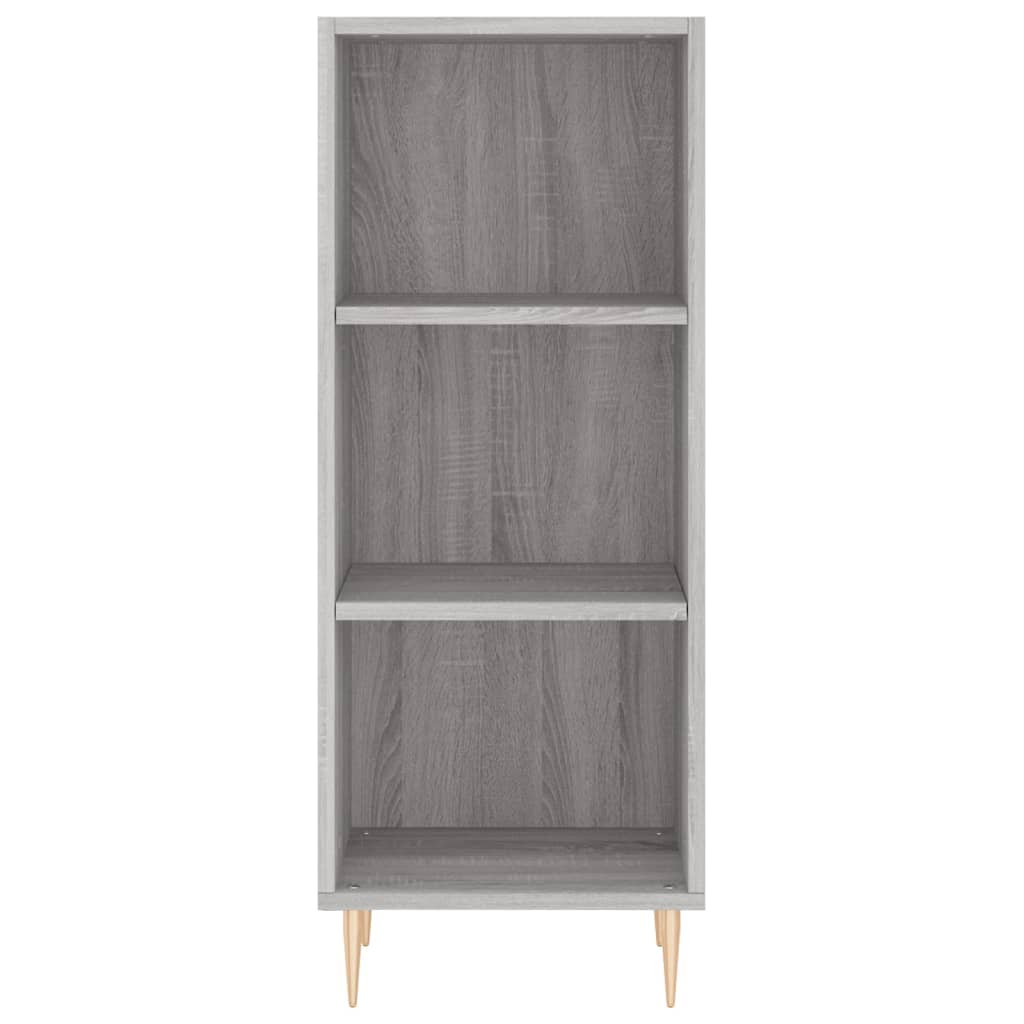 Image Buffet haut Sonoma gris 34,5x32,5x180 cm Bois d'ingénierie | Xios Store SNC vidaXL Xios Store SNC