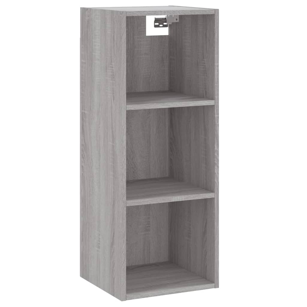 Image Buffet haut Sonoma gris 34,5x32,5x180 cm Bois d'ingénierie | Xios Store SNC vidaXL Xios Store SNC