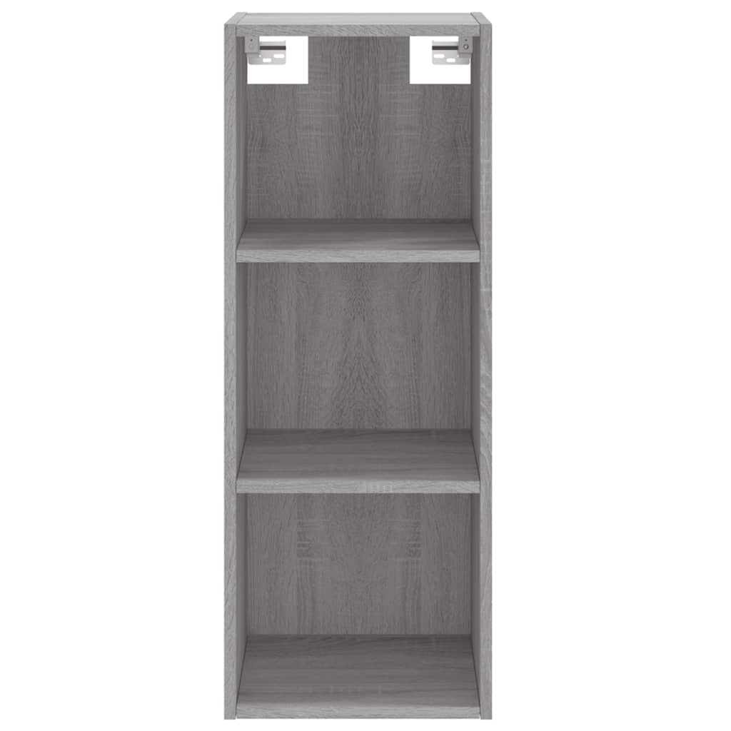 Image Buffet haut Sonoma gris 34,5x32,5x180 cm Bois d'ingénierie | Xios Store SNC vidaXL Xios Store SNC