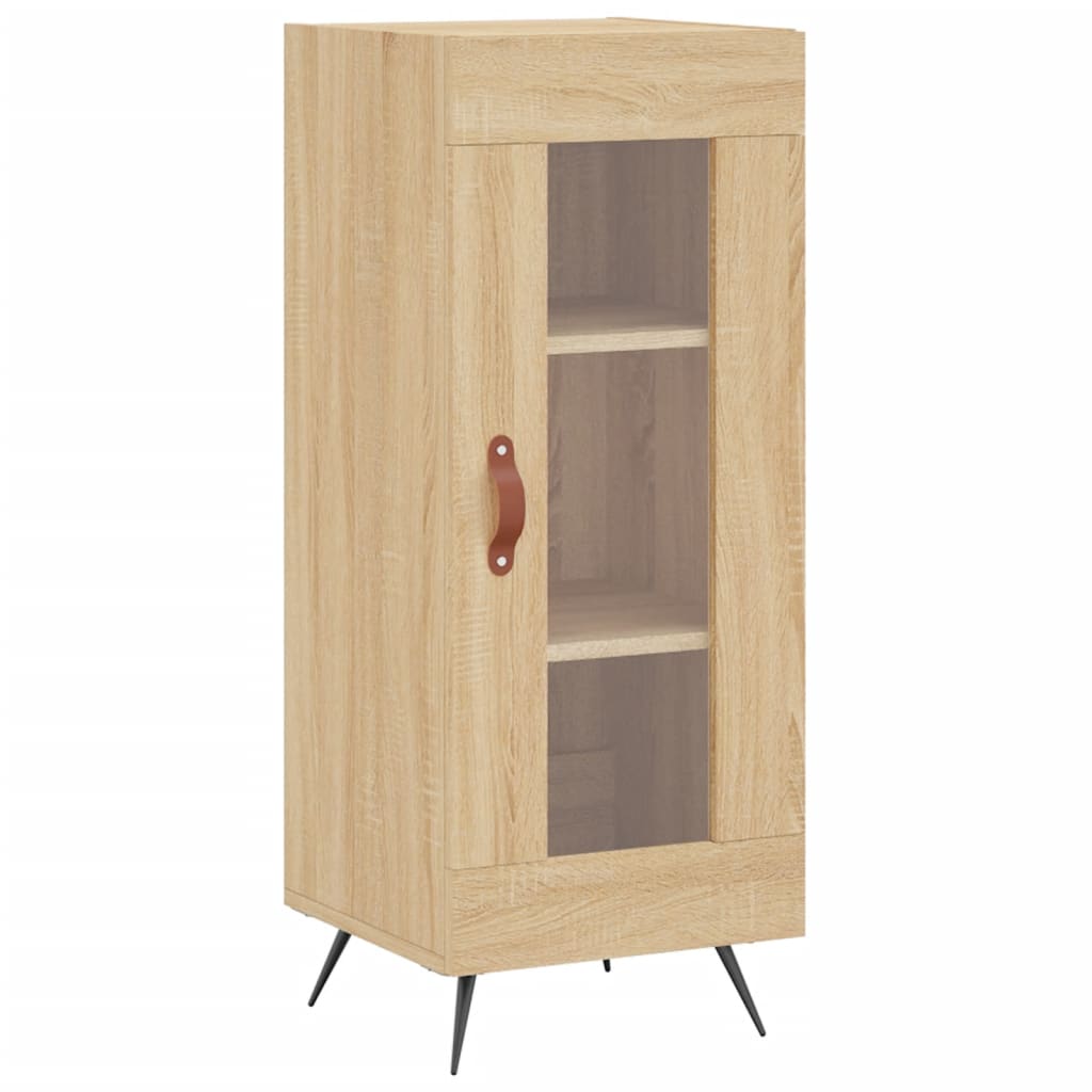 Image Buffet haut Chêne sonoma 34,5x34x180 cm Bois d'ingénierie | Xios Store SNC vidaXL Xios Store SNC