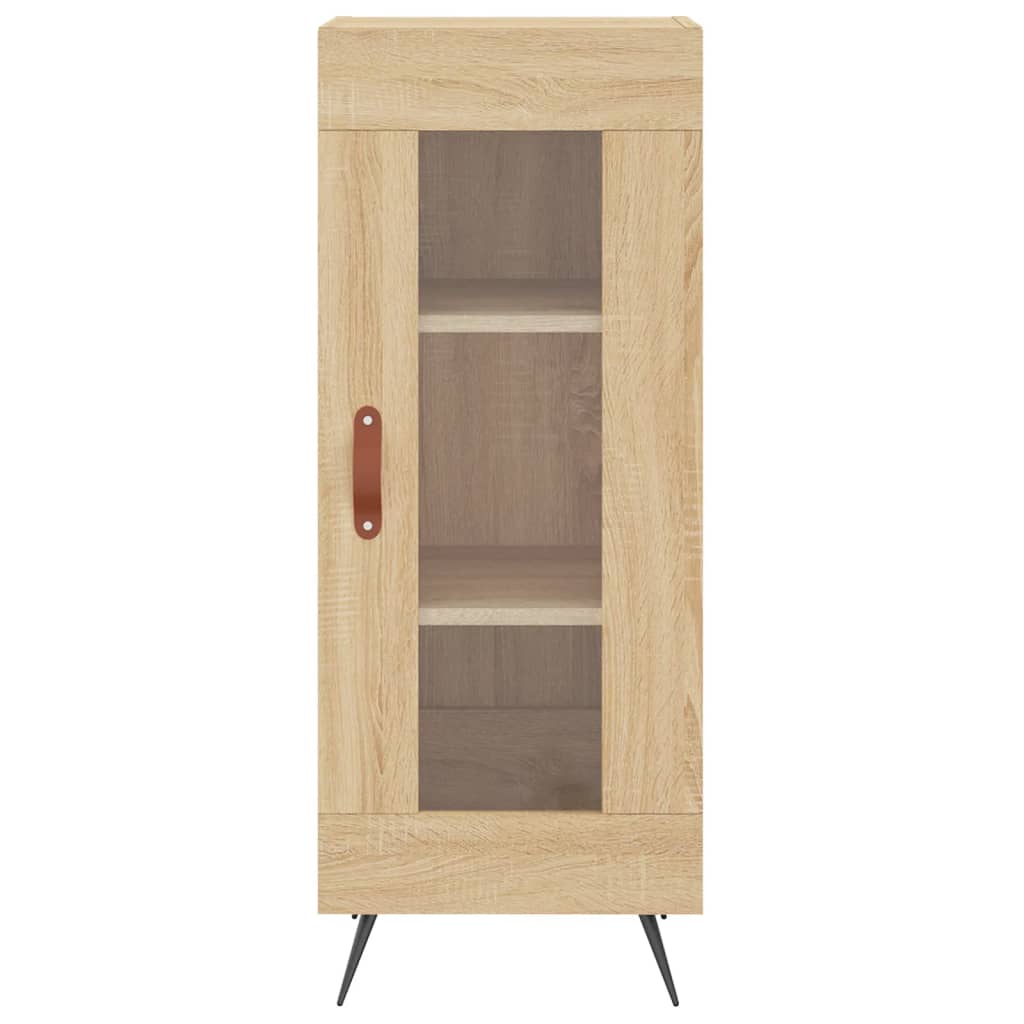 Image Buffet haut Chêne sonoma 34,5x34x180 cm Bois d'ingénierie | Xios Store SNC vidaXL Xios Store SNC