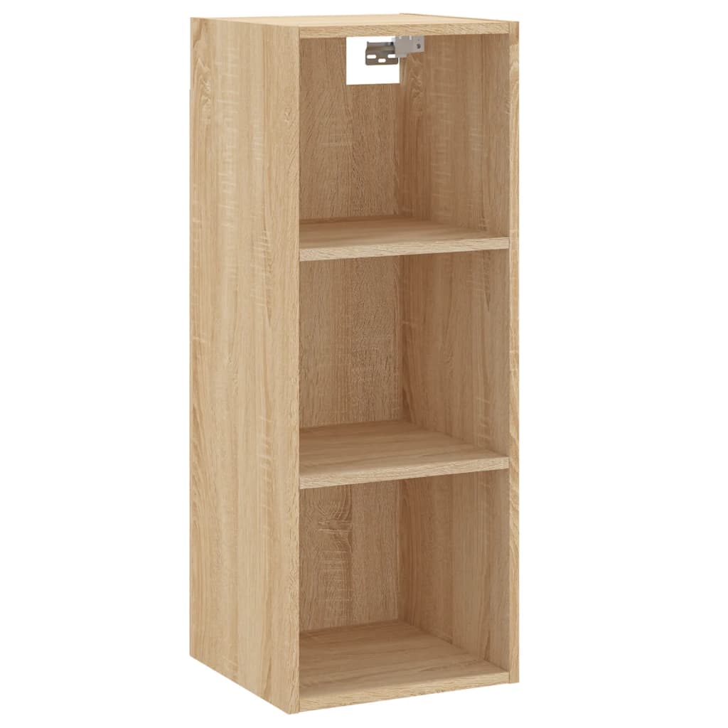 Image Buffet haut Chêne sonoma 34,5x34x180 cm Bois d'ingénierie | Xios Store SNC vidaXL Xios Store SNC