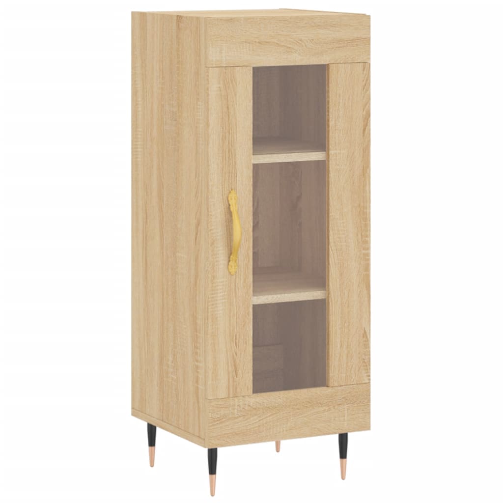 Image Buffet haut Chêne sonoma 34,5x34x180 cm Bois d'ingénierie | Xios Store SNC vidaXL Xios Store SNC