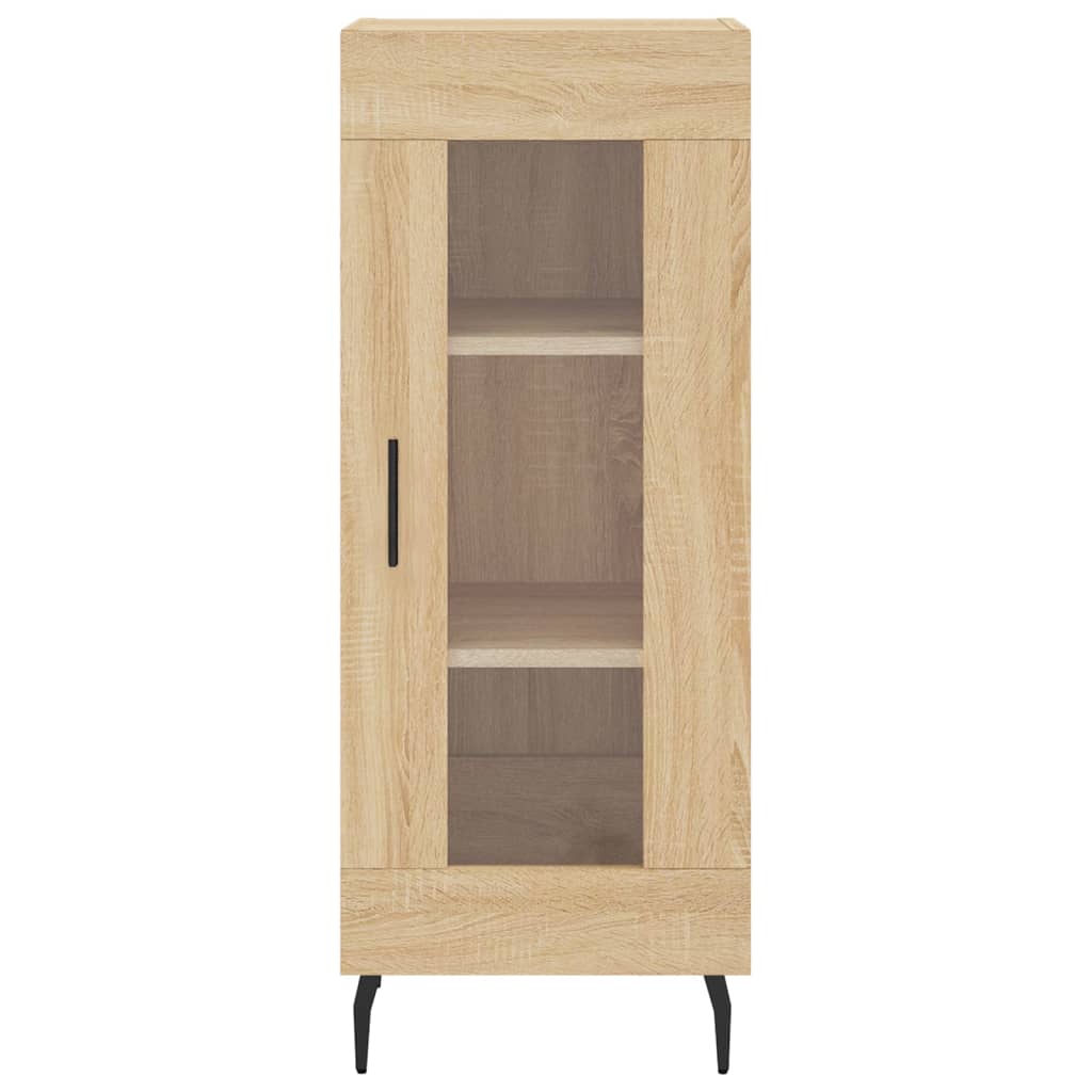 Image Buffet haut Chêne sonoma 34,5x34x180 cm Bois d'ingénierie | Xios Store SNC vidaXL Xios Store SNC