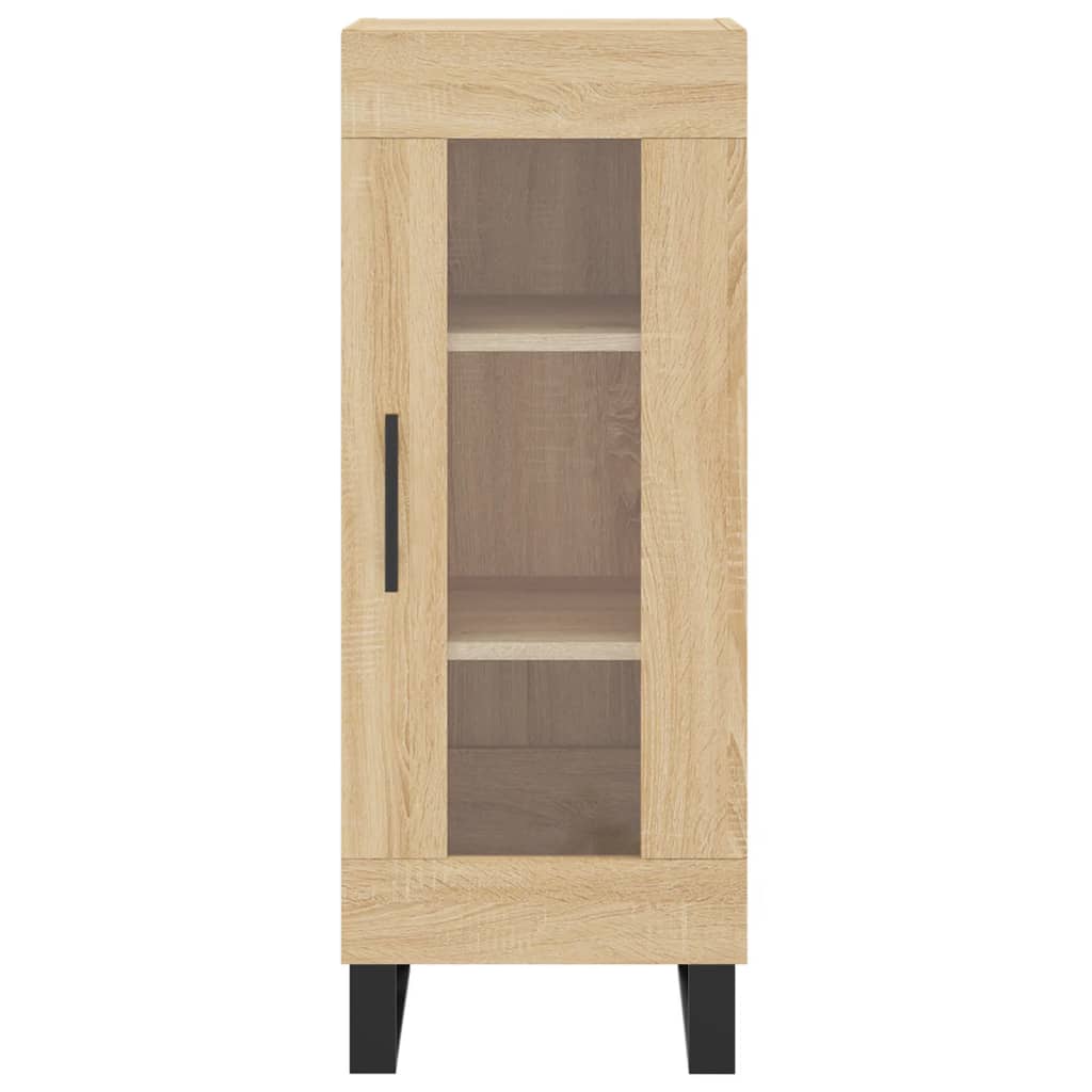 Image Buffet haut Chêne sonoma 34,5x34x180 cm Bois d'ingénierie | Xios Store SNC vidaXL Xios Store SNC