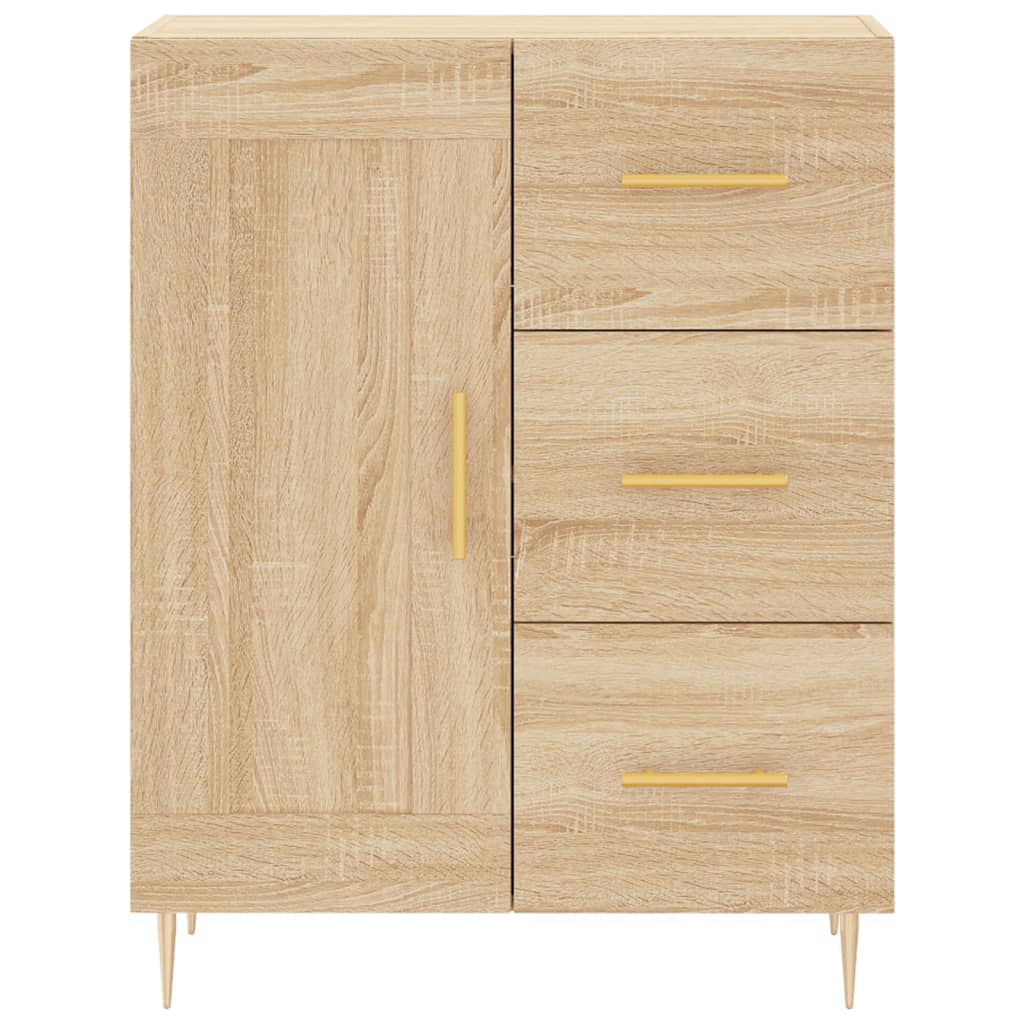 Image Buffet haut Chêne sonoma 69,5x34x180 cm Bois d'ingénierie | Xios Store SNC vidaXL Xios Store SNC