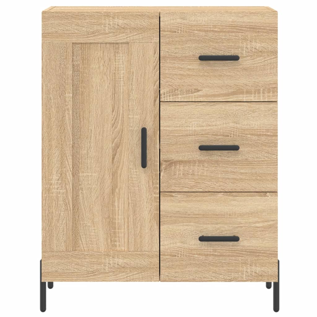 Image Buffet haut Chêne sonoma 69,5x34x180 cm Bois d'ingénierie | Xios Store SNC vidaXL Xios Store SNC