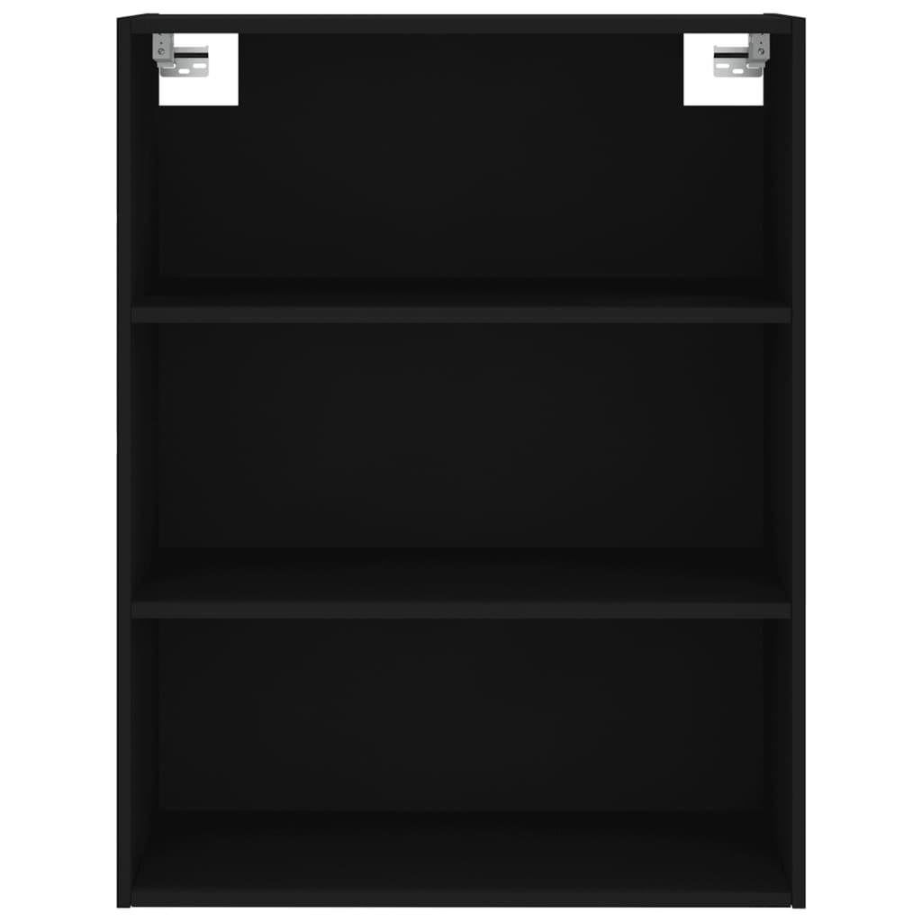 Image Buffet haut Noir 69,5x34x180 cm Bois d'ingénierie | Xios Store SNC vidaXL Xios Store SNC