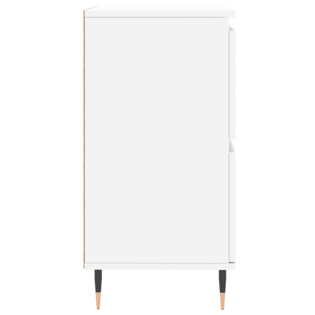 Image Buffets 2 pcs blanc bois d'ingénierie | Xios Store SNC vidaXL Xios Store SNC