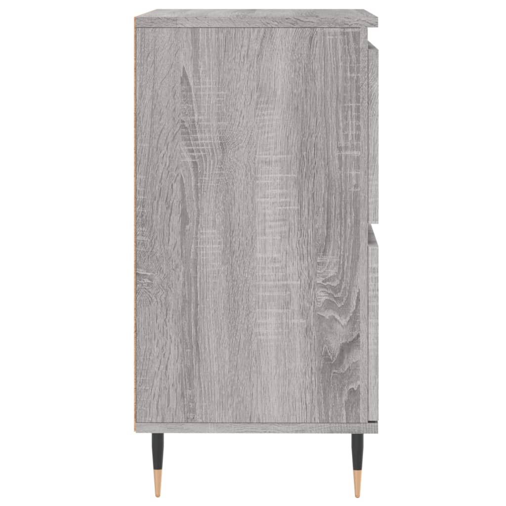 Image Buffets 2 pcs sonoma gris bois d'ingénierie | Xios Store SNC vidaXL Xios Store SNC