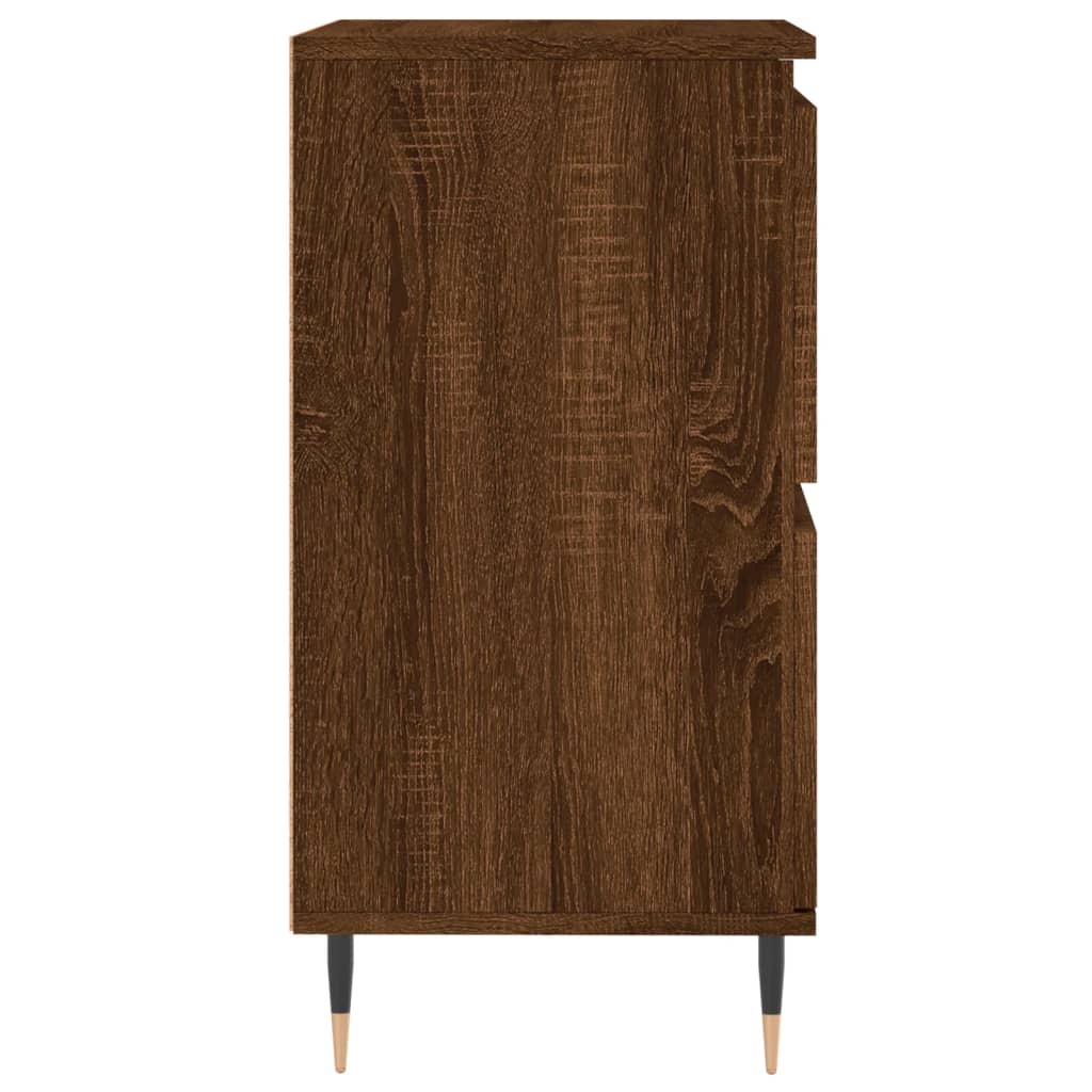 Image Buffets 2 pcs chêne marron bois d'ingénierie | Xios Store SNC vidaXL Xios Store SNC