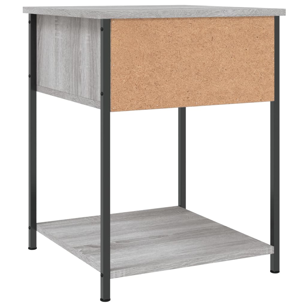 Tables de chevet 2 pcs sonoma gris 44x45x58 cm bois ingénierie Tables de chevet vidaXL   