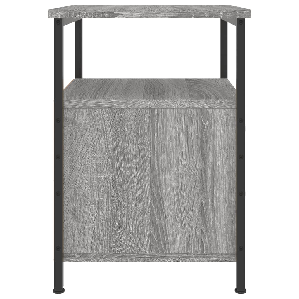 Table de chevet sonoma gris 34x35,5x50 cm bois d'ingénierie Tables de chevet vidaXL   