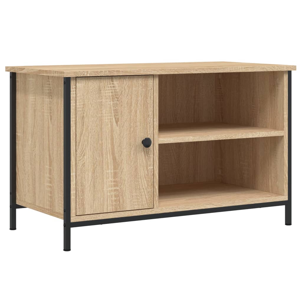 Meuble TV Chêne sonoma 80x40x50 cm Bois d'ingénierie Meubles TV vidaXL