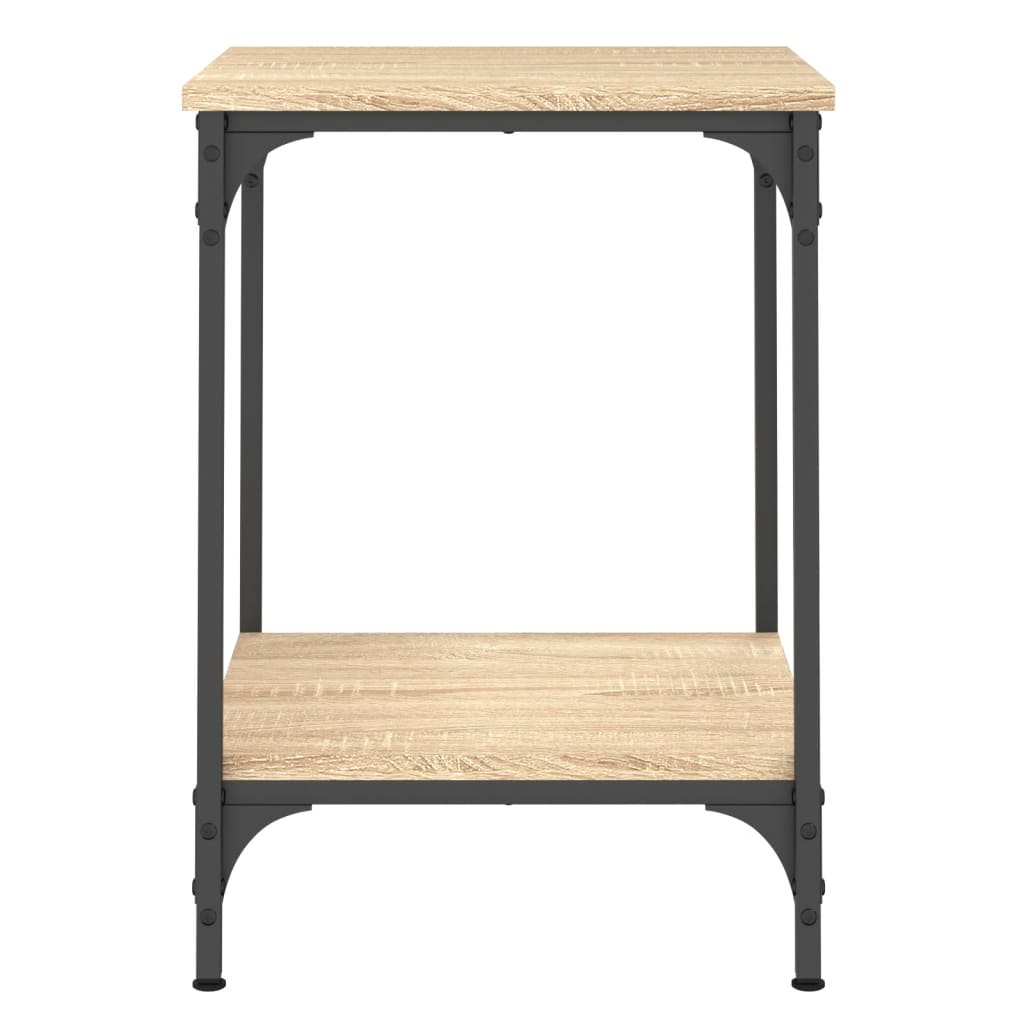 Table basse chêne sonoma 40x40x55 cm bois d'ingénierie Tables basses vidaXL   