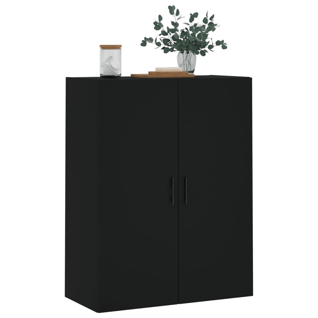 Image Armoire murale noir 69,5x34x90 cm | Xios Store SNC vidaXL Xios Store SNC