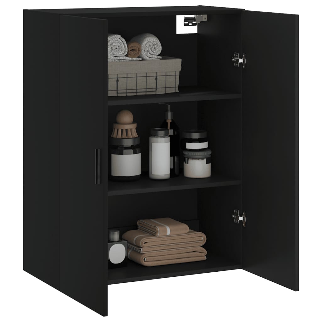 Image Armoire murale noir 69,5x34x90 cm | Xios Store SNC vidaXL Xios Store SNC