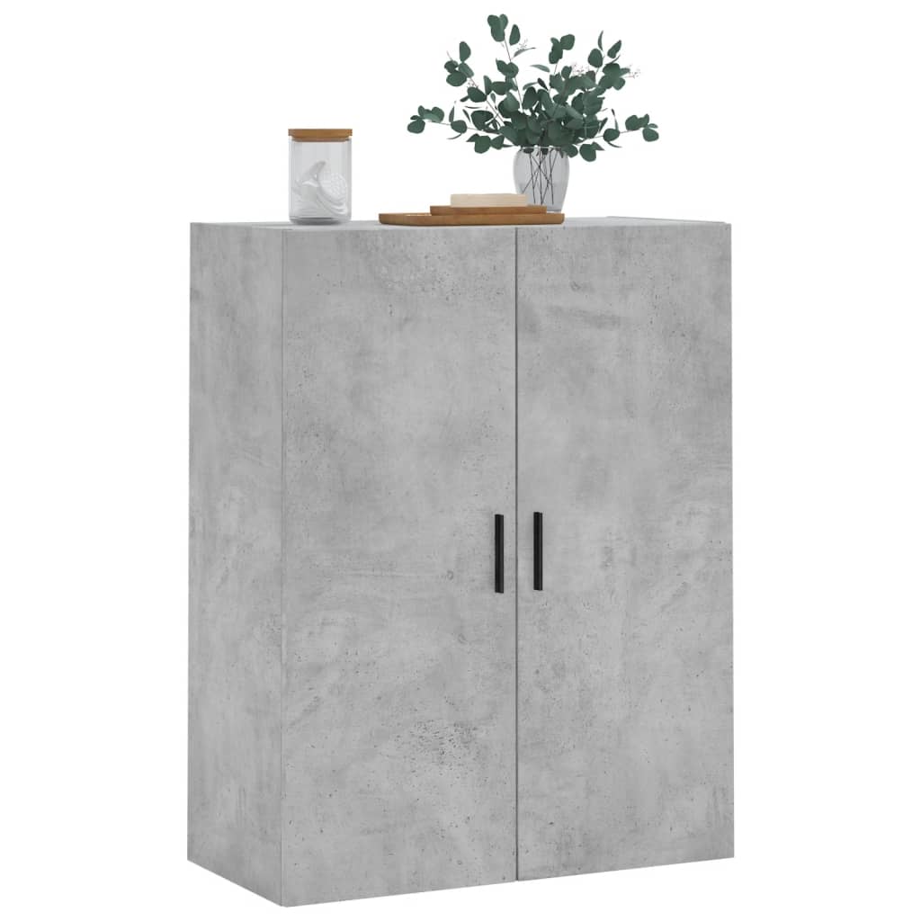 Armoire murale gris béton 69,5x34x90 cm, Xios Store SNC