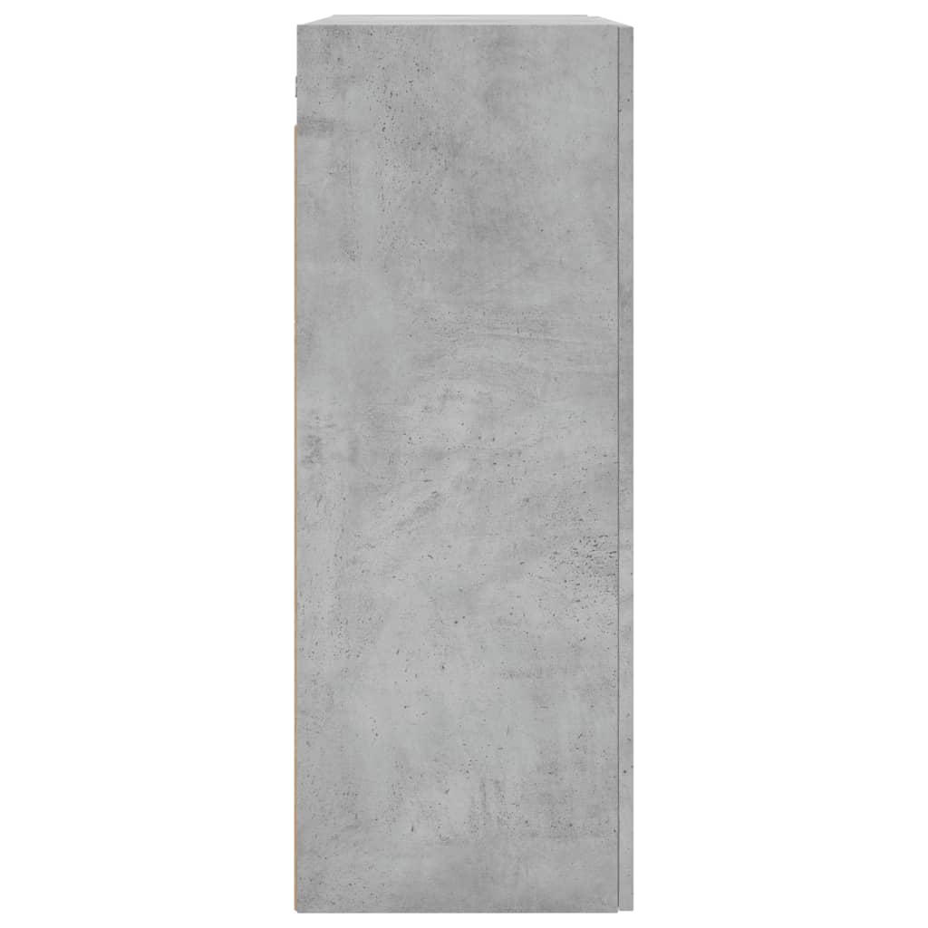 Armoire murale gris béton 69,5x34x90 cm, Xios Store SNC