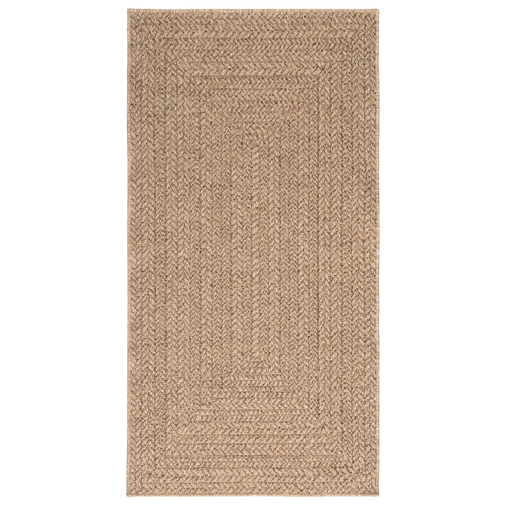 Tapis 80x150 cm aspect jute intérieur et extérieur Tapis vidaXL