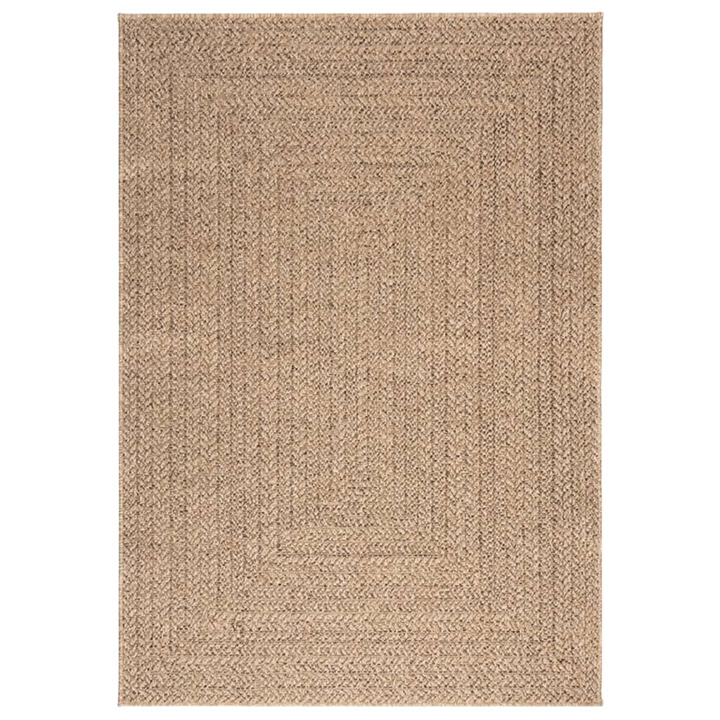 Tapis 120x170 cm aspect jute intérieur et extérieur Tapis vidaXL