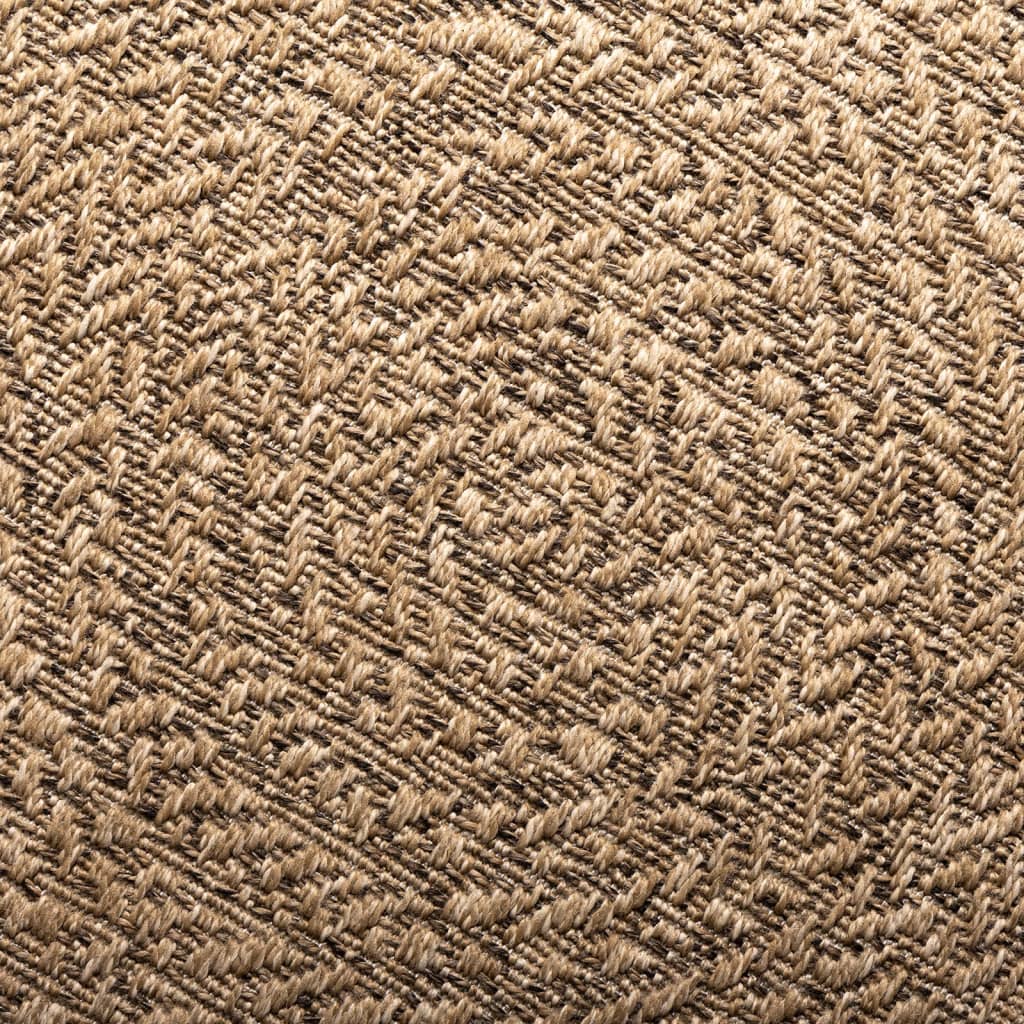 Tapis 160 cm aspect jute intérieur et extérieur Tapis vidaXL