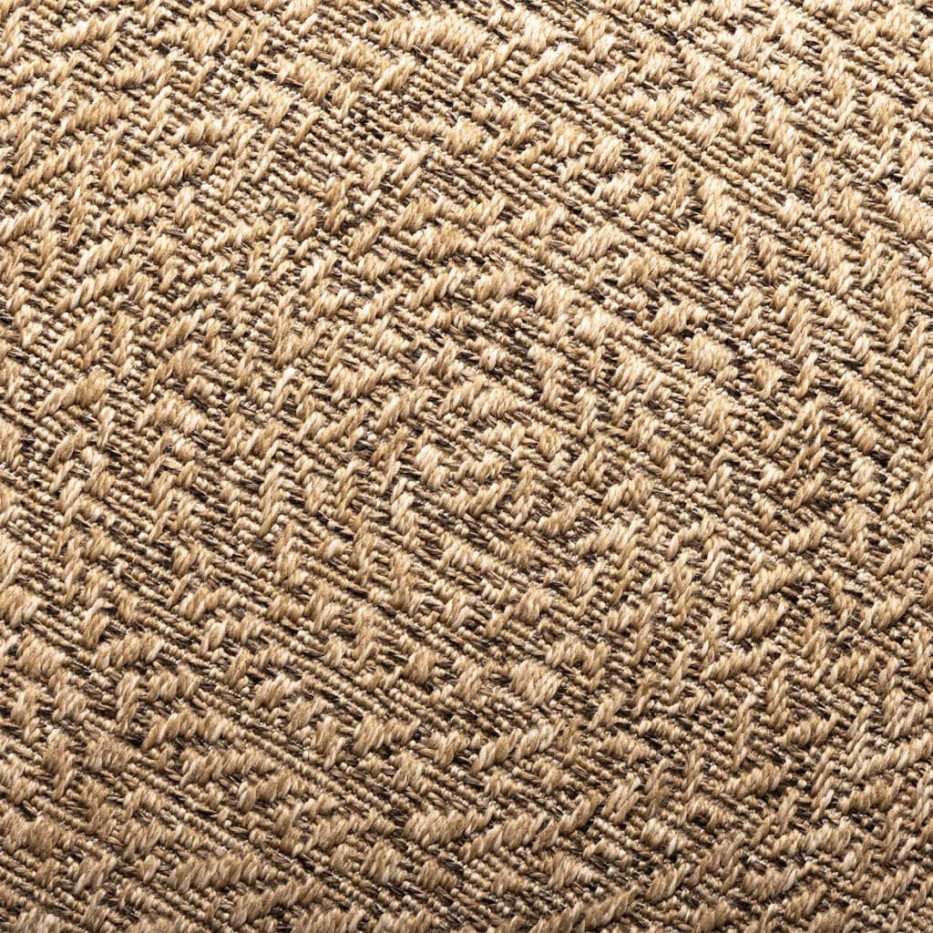 Tapis 80x150 cm aspect jute intérieur et extérieur Tapis vidaXL